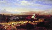 The Last of the Buffalo Albert Bierstadt